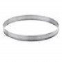 De Buyer Perforated Stainless Steel Round Tart Ring, 18.5 cm (3099.07)
