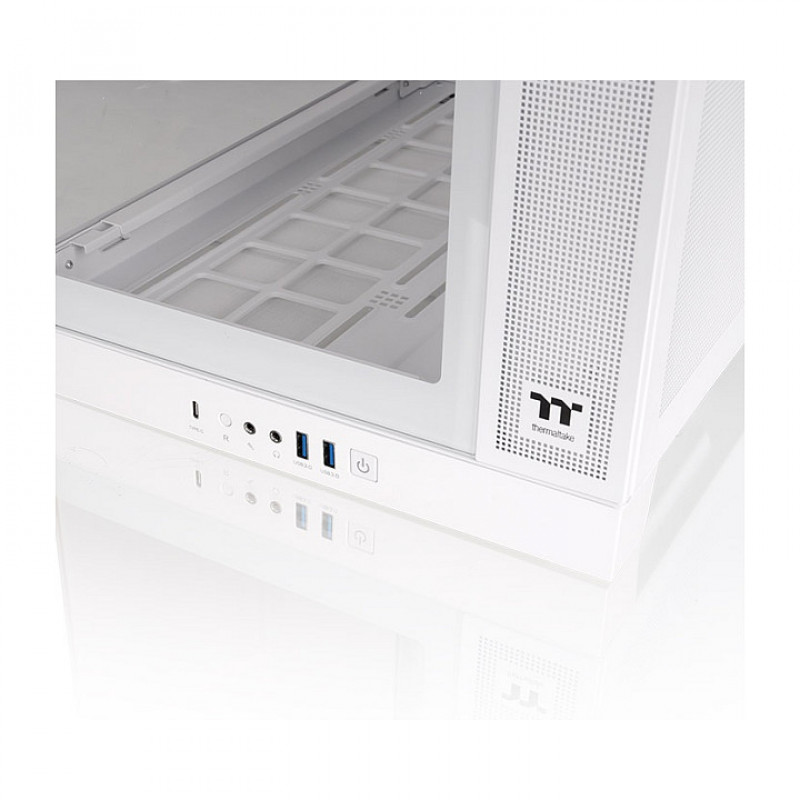 Thermaltake CAPO X Snow Full Tower PC Case, White