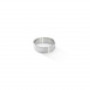 De Buyer Perforated Stainless Steel Round Tart Ring, 6.5 cm (3099.02)