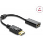 Delock Active DisplayPort 1.4 to HDMI Adapter, 4K 60 Hz, HDR