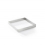 De Buyer Perforated Stainless Steel Square Tart Mould, 7 cm (3099.19)