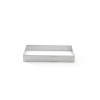 De Buyer Perforated Stainless Steel Square Tart Mould, 7 cm (3099.19)