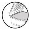 keeeper Leonie Clip Box with Lid, 5.4 L, Transparent (1115700100000)