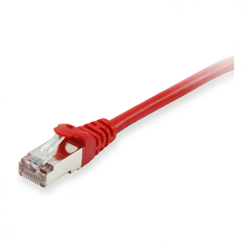 Equip Cat6a S/FTP Patch Cable RJ45, 5 m, Red, LSZH