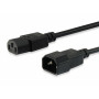 Equip Power Cord IEC C13 to IEC C14, 1.5 m, Black