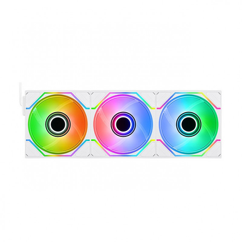 Thermaltake SWAFAN 120 EX INFINITY ARGB Sync Snow 120 mm Case Fan, White
