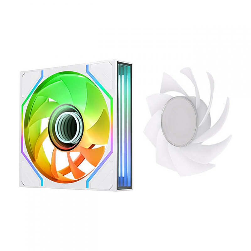 Thermaltake SWAFAN 120 EX INFINITY ARGB Sync Snow 120 mm Case Fan, White