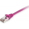 Equip Cat6a S/FTP Patch Cable RJ45, 3 m, Purple, LSZH