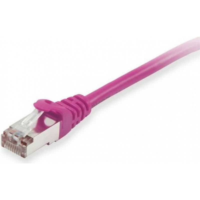 Equip Cat6a S/FTP Patch Cable RJ45, 3 m, Purple, LSZH