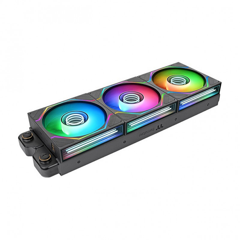 Thermaltake SWAFAN INFINITY EX14 ARGB Sync 140 mm Case Fan, Black, 3-Pack