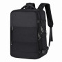 Extralink Black Forest KM06 Travel Laptop Backpack 45x20x30 cm, Black