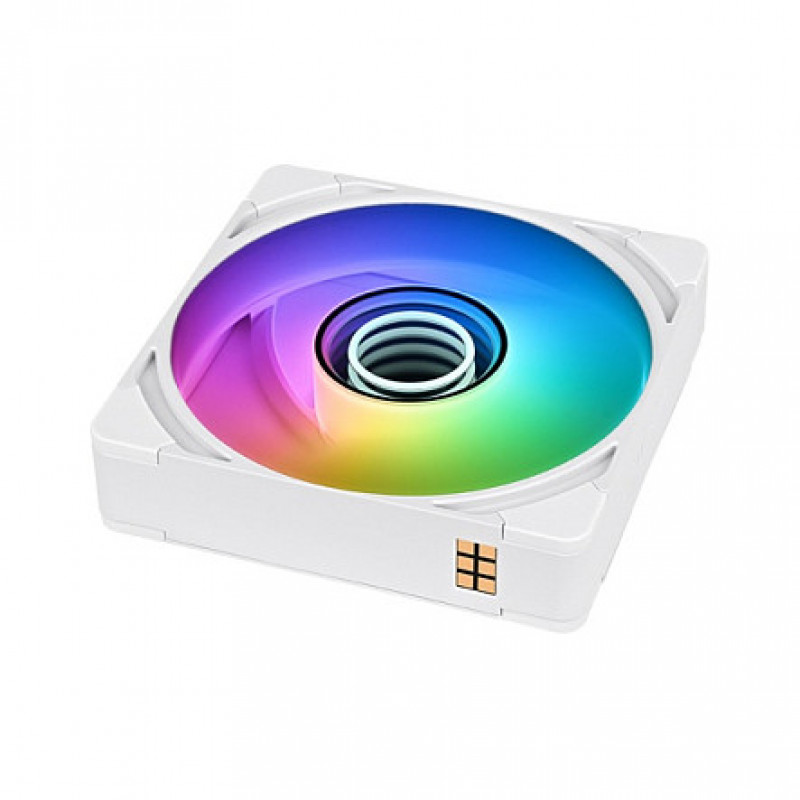Thermaltake CT140 EX INFINITY ARGB Sync 140 mm Case Fan, Snow White, 3-Pack