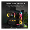 Corsair 2800X RS-R ARGB Panoramic Glass Micro-ATX Computer Case, Black
