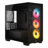 Corsair 2800X RS-R ARGB Panoramic Glass Micro-ATX Computer Case, Black