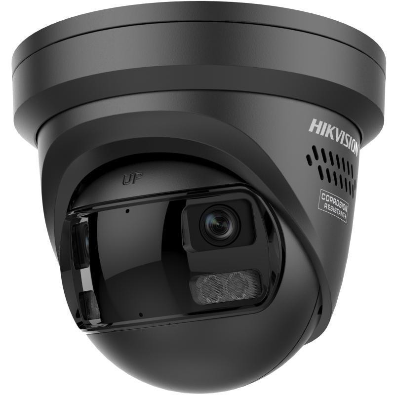 Hikvision DS-2CD2343G2P-LISU/SL 4MP 180° Panoramic Dome IP Camera, Black