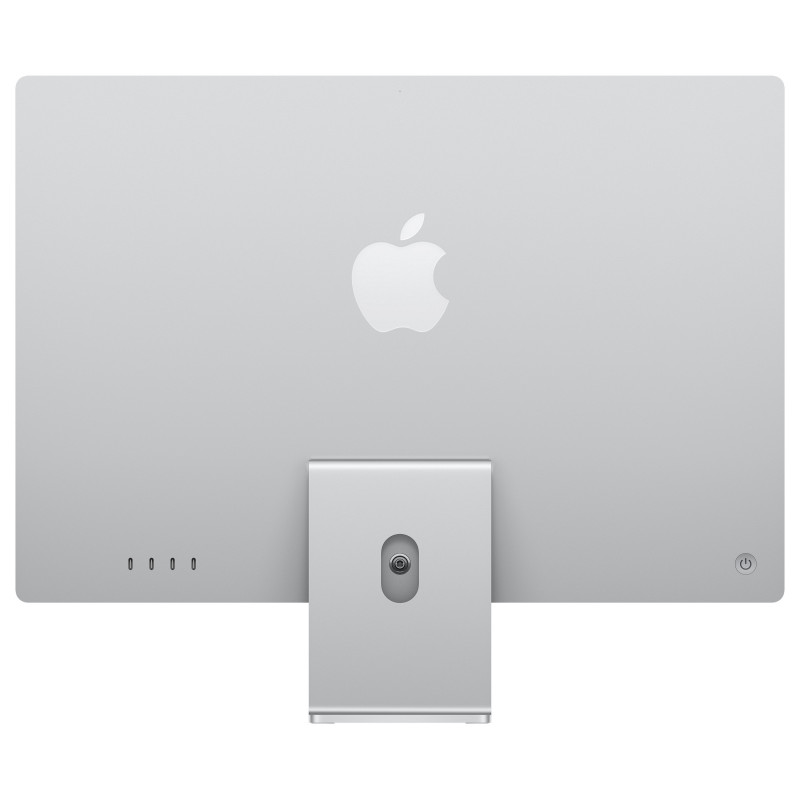 Apple iMac 23.5 inch M4 10-Core CPU 10-Core GPU 24GB 1TB SSD Standard Glass - Silver, Gigabit Ethernet, Magic Mouse, Magic Keyboard with Touch ID (German)