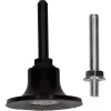 Bosch 2608000857 Backing Pad, 50 mm, Quick Lock, Black (for GWG 12V-50 S Professional)