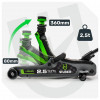 WUBER W22001 Low-Profile Car Jack 2.5 t, 90-360 mm