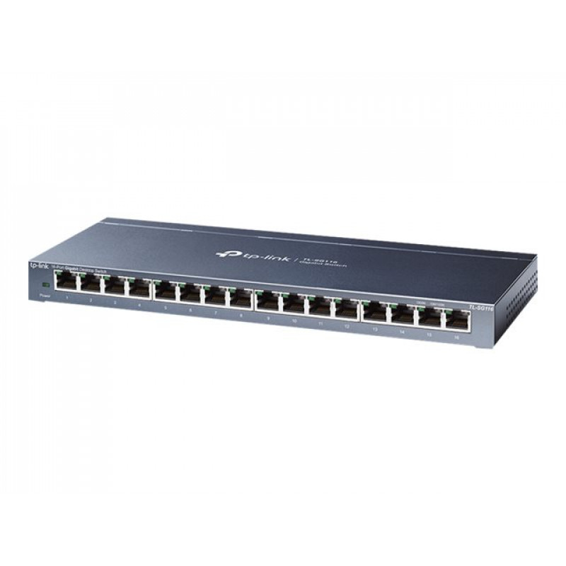 TP-Link TL-SG116 16-Port Gigabit Desktop Switch V2.60