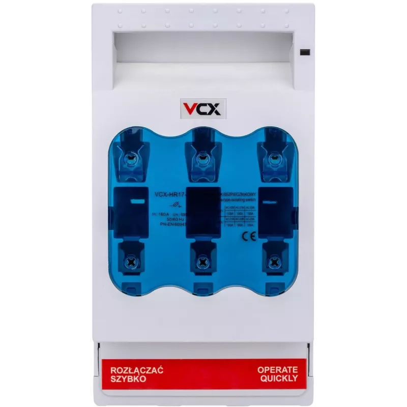 VCX-HR17-160 Fuse Switch Disconnector 3P 160A NH00