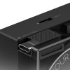 SHARGE Retractable 65 GaN Charger, 65 W, 2x USB-C, Integrated USB-C Cable, Black