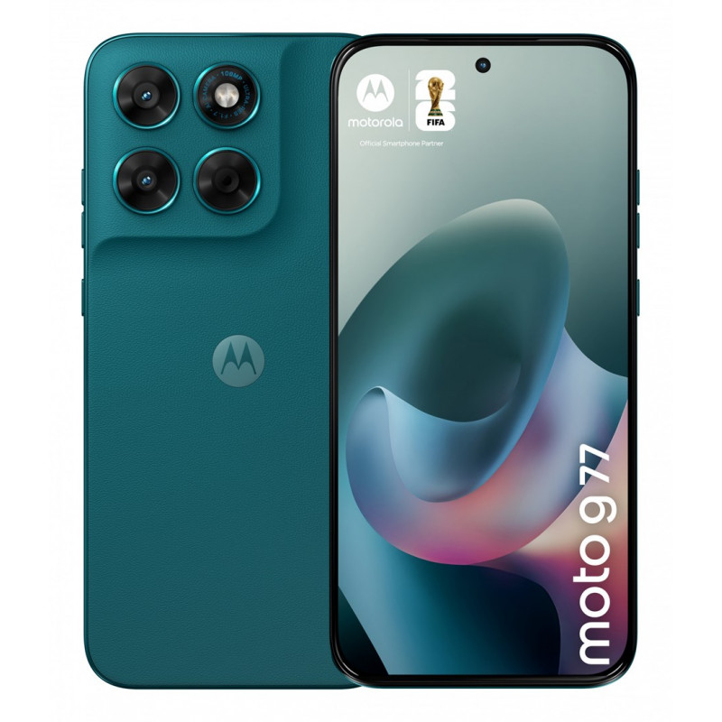 Motorola moto g77 17.3 cm (6.8) Hybrid Dual SIM Android 16.0 5G USB Type-C 8 GB 256 GB 5200 mAh Green Smartphone