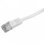 Logilink Flat Cat5e U/UTP Patch Cable RJ45, 3 m, White