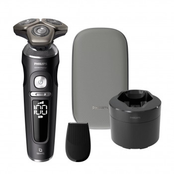 Philips S9000 Prestige SP9840/32 Wet & Dry Electric Shaver, Grey