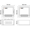 OXT T210GL Wi-Fi Tuya Garage Door Module, without Sensor
