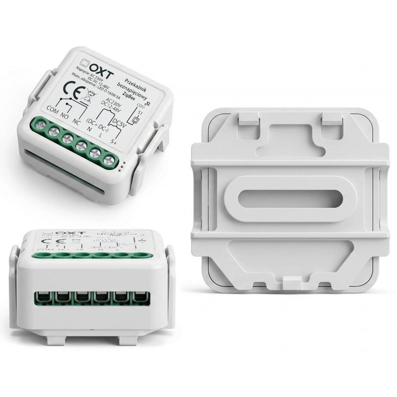OXT T250DC Mini ZigBee Tuya Relay Module, Potential-Free, AC 230 V / DC 5 V / 12-48 V