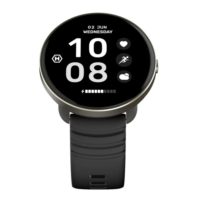 Hammer Ventus Smartwatch, GPS, 1.32 inch AMOLED, Black