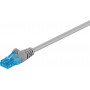 Goobay by Wentronic Cat6a U/UTP Patch Cable, 0.25 m, Grey