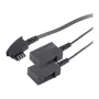 S-Impuls Telephone Extension Cable - TAE-F (S) to TAE-F (R) - 20 cm