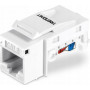 TRENDnet TC-K25C6 Cat6 Tool-Free RJ45 Keystone Jack, 90°, 25-Pack