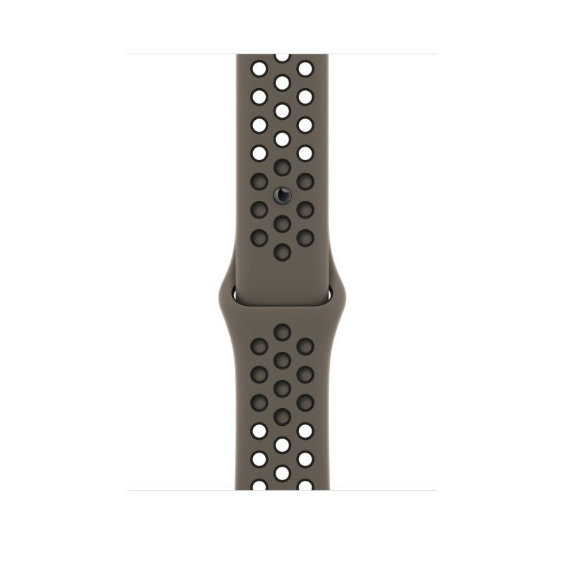 Apple Watch Nike Sport Band 45mm - Olive Grey/Black