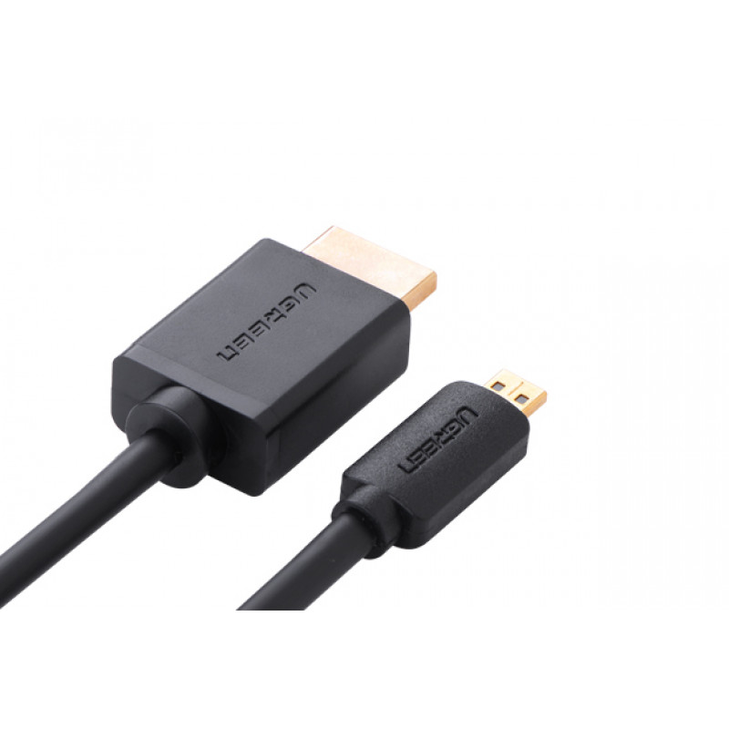 Ugreen Micro HDMI to HDMI Cable, 2 m, 4K, Black