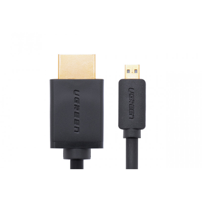 Ugreen Micro HDMI to HDMI Cable, 2 m, 4K, Black