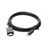 Ugreen Micro HDMI to HDMI Cable, 2 m, 4K, Black