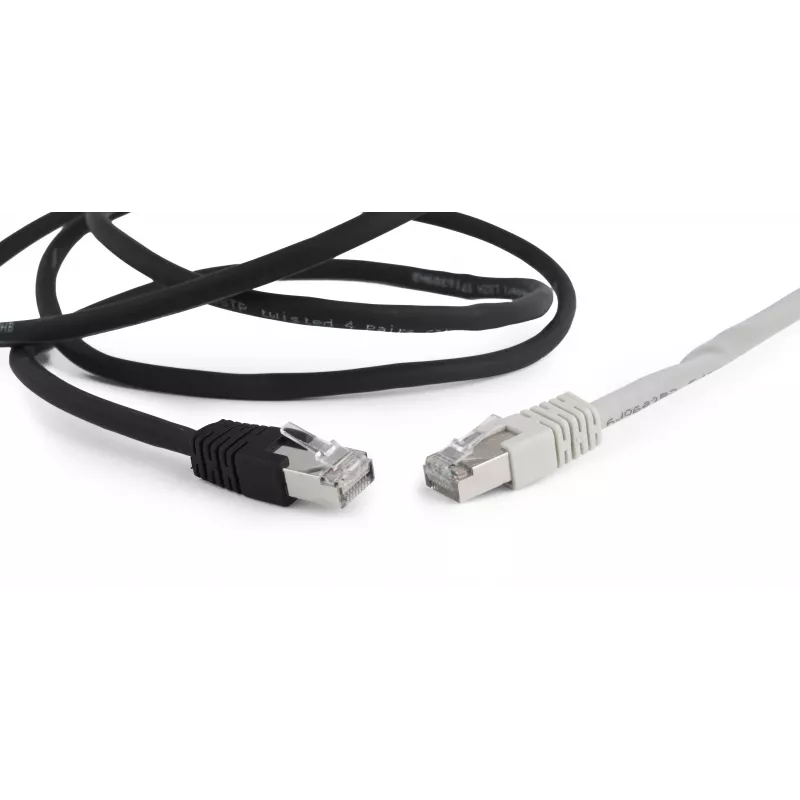 Gembird Cat6a S/FTP Patch Cable RJ45, 5 m, Black, LSZH