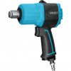 HAZET 9013MTT Twin Turbo Pneumatic Impact Wrench 3/4-inch, 1890 Nm Breakaway Torque, Black/Blue
