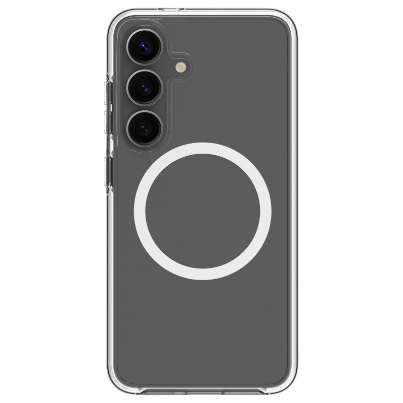 dbramante1928 Iceland Pro Qi2 Back Cover for Samsung Galaxy S25+, MagSafe Compatible, Clear