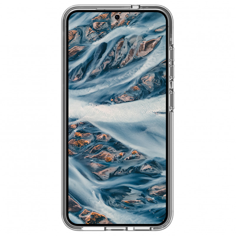 dbramante1928 Iceland Pro Qi2 Back Cover for Samsung Galaxy S25+, MagSafe Compatible, Clear