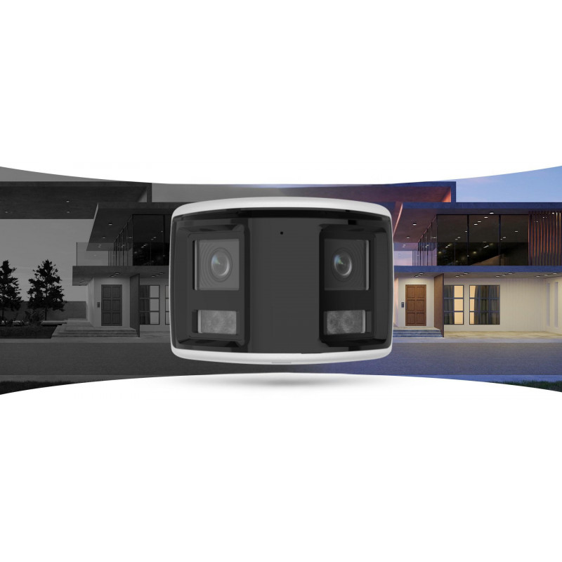 Hilook IP Camera IPC-B480HAD-LUF/SL Panoramic 8MP Smart Hybrid Light