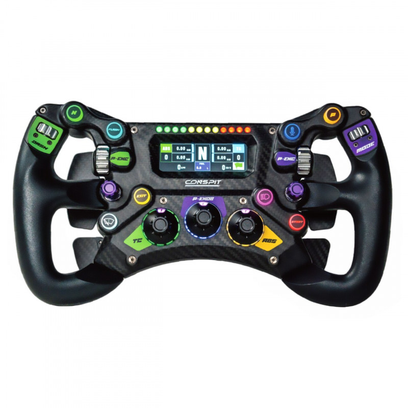 Conspit 300GT Steering Wheel, Black