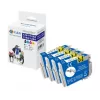 G&G Compatible Ink Cartridge Multipack for Epson T1285 (C13T12854012), Black/Cyan/Magenta/Yellow