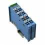 WAGO 750-489 4-channel analog input for RTD sensors and thermocouples blue