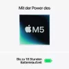 Apple MacBook Air 15 inch M5 10-Core CPU 10-Core GPU 24GB RAM 2TB SSD - Silver, German Keyboard with Touch ID, 35W Dual USB-C Power Adapter (CTO)