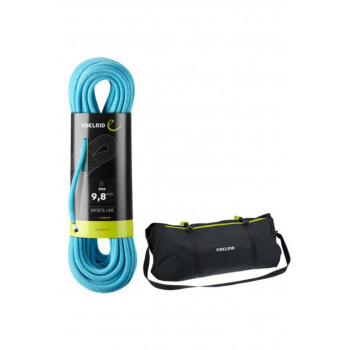 EDELRID Boa 9.8 mm Climbing Rope, 80 m + Liner Cover