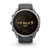 Garmin Fenix 9 Pro – 51mm Titanium with Graphite/Black Silicone Band Smartwatch
