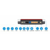 AVM FRITZ!Box 6890 LTE Wireless Router, DSL/WWAN, 4-Port GigE Switch, 802.11a/b/g/n/ac Dual-Band, VoIP Telephone Adapter (DECT)